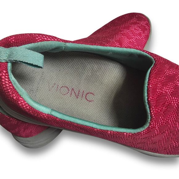 Vionic Sneakers Pink Agile Hydra Active Slip-On Orthotic Arch Support Shoes 7.5M - Picture 5 of 10